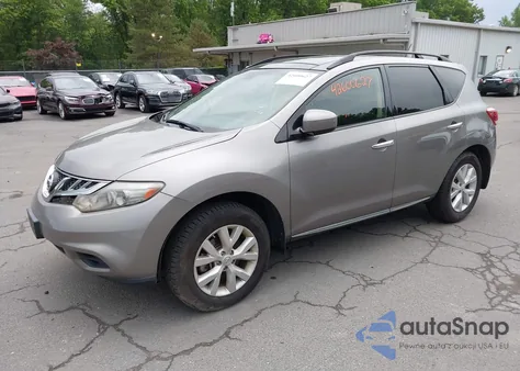 2012 Nissan Murano Sl z USA, uszkodzony, nr VIN JN8AZ1MW0CW221182